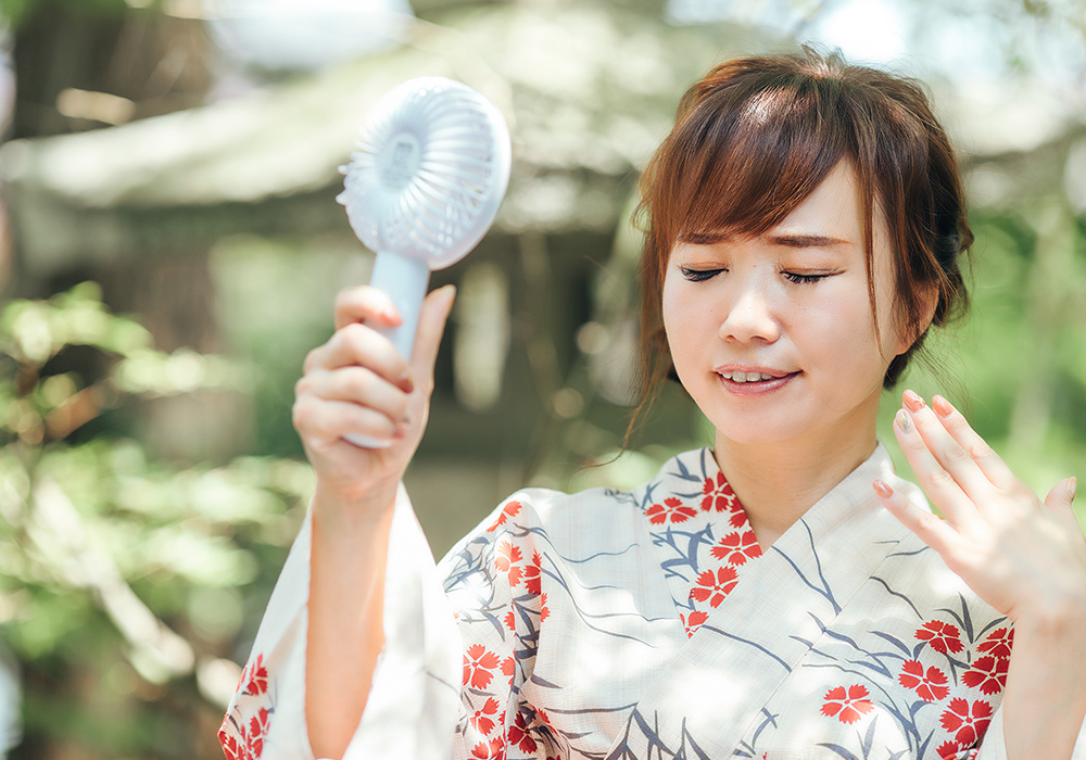 大人の汗疹(あせも)を予防しよう!
